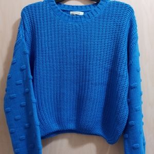 Cable knit sweater